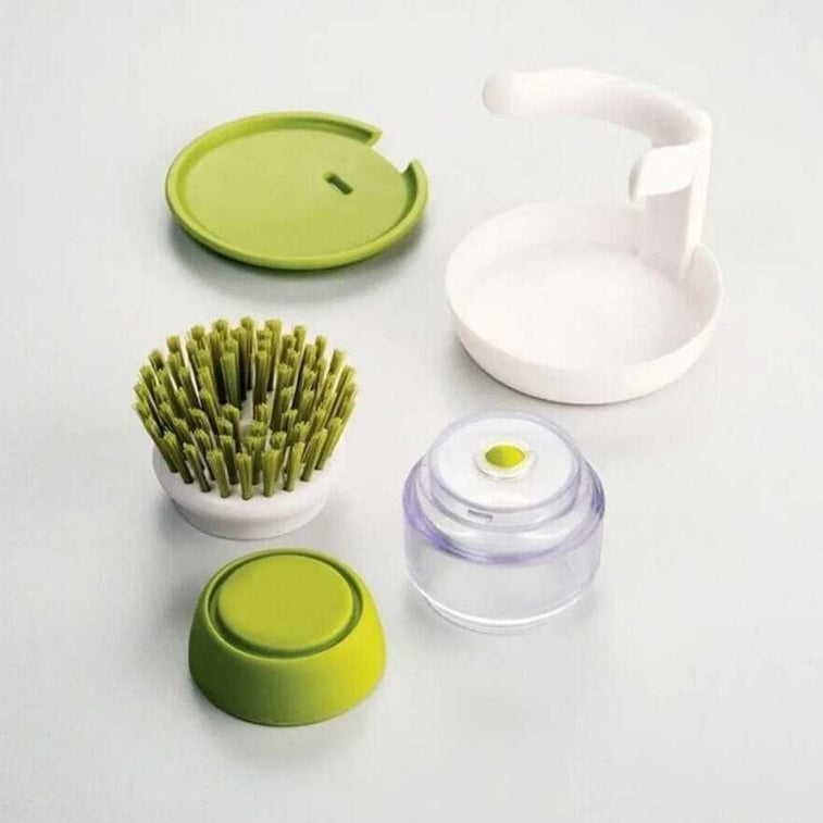 Escova de Silicone com Dispenser Cazza