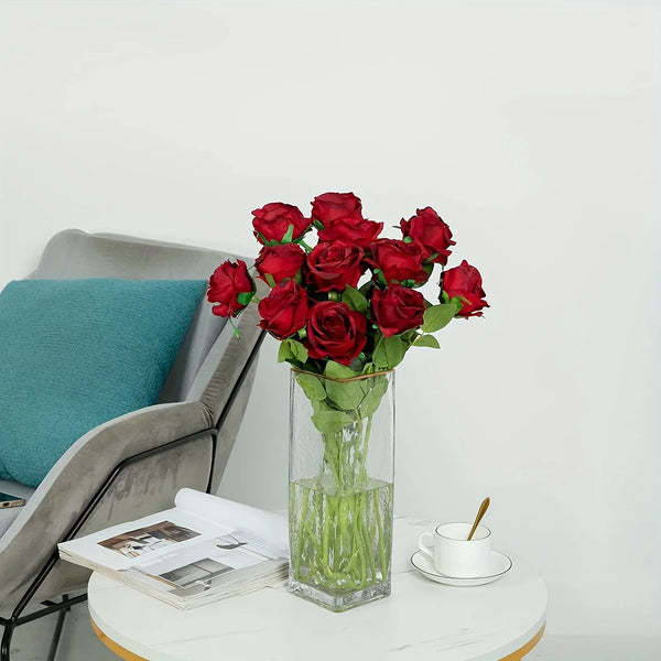 Buquê de Rosas Artificiais para Decoração Cazza