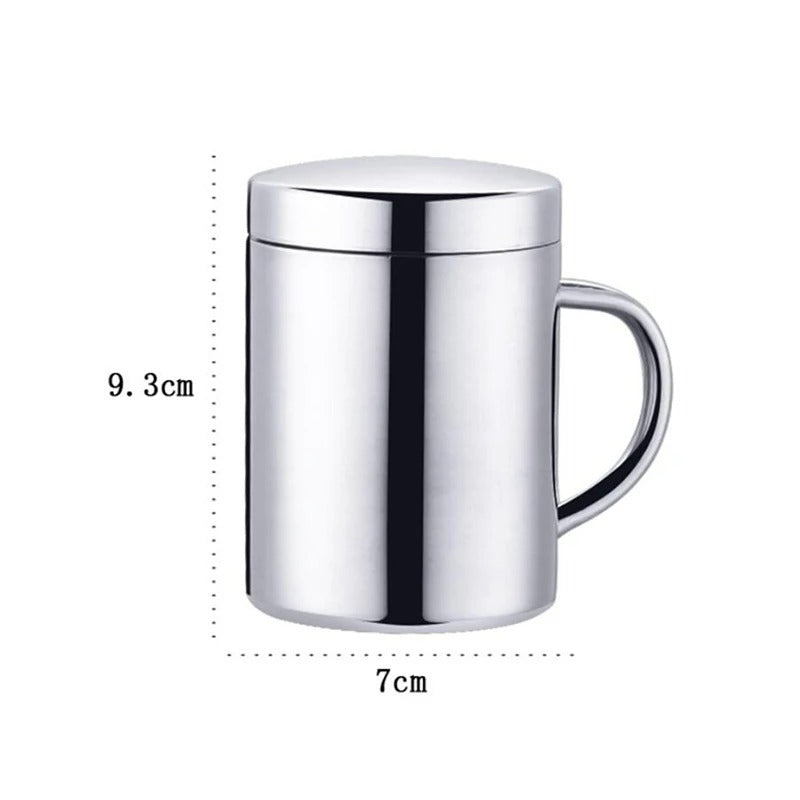 Caneca de Viagem Inox Parede Dupla Cazza