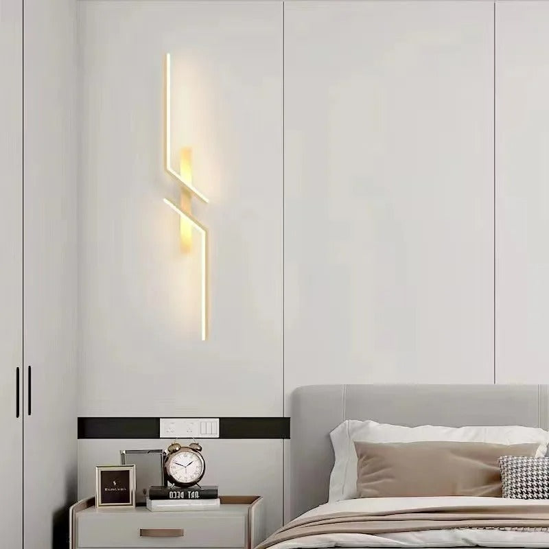 Arandela LED de Parede Interna Moderna Minimalista Cazza