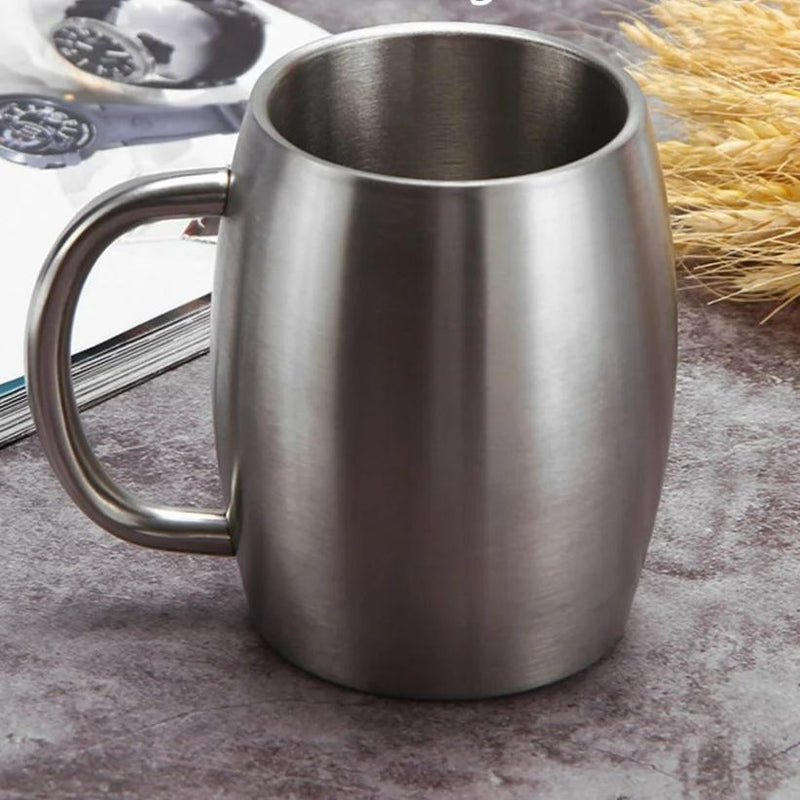 Caneca Térmica Dupla Inox 420ml Cazza