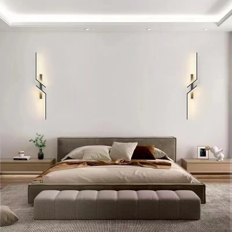 Arandela LED de Parede Interna Moderna Minimalista Cazza