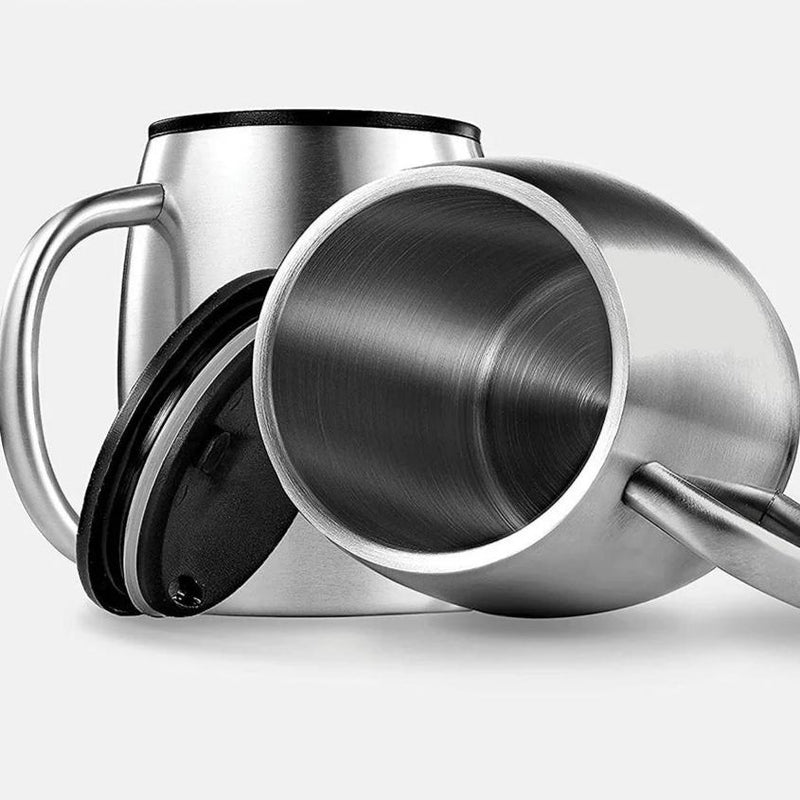 Caneca Térmica Dupla Inox 420ml Cazza