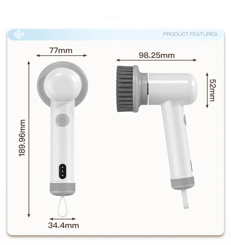 Xiaomi Escova de Limpeza Elétrica Sem Fio Profissional Cazza