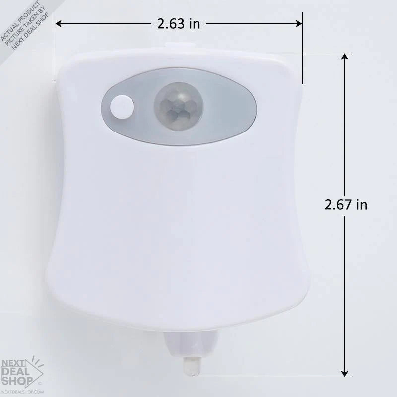 Luz Interna de Vaso Sanitário com Sensor de Movimento - Evite Acidentes Noturnos! - Cazza